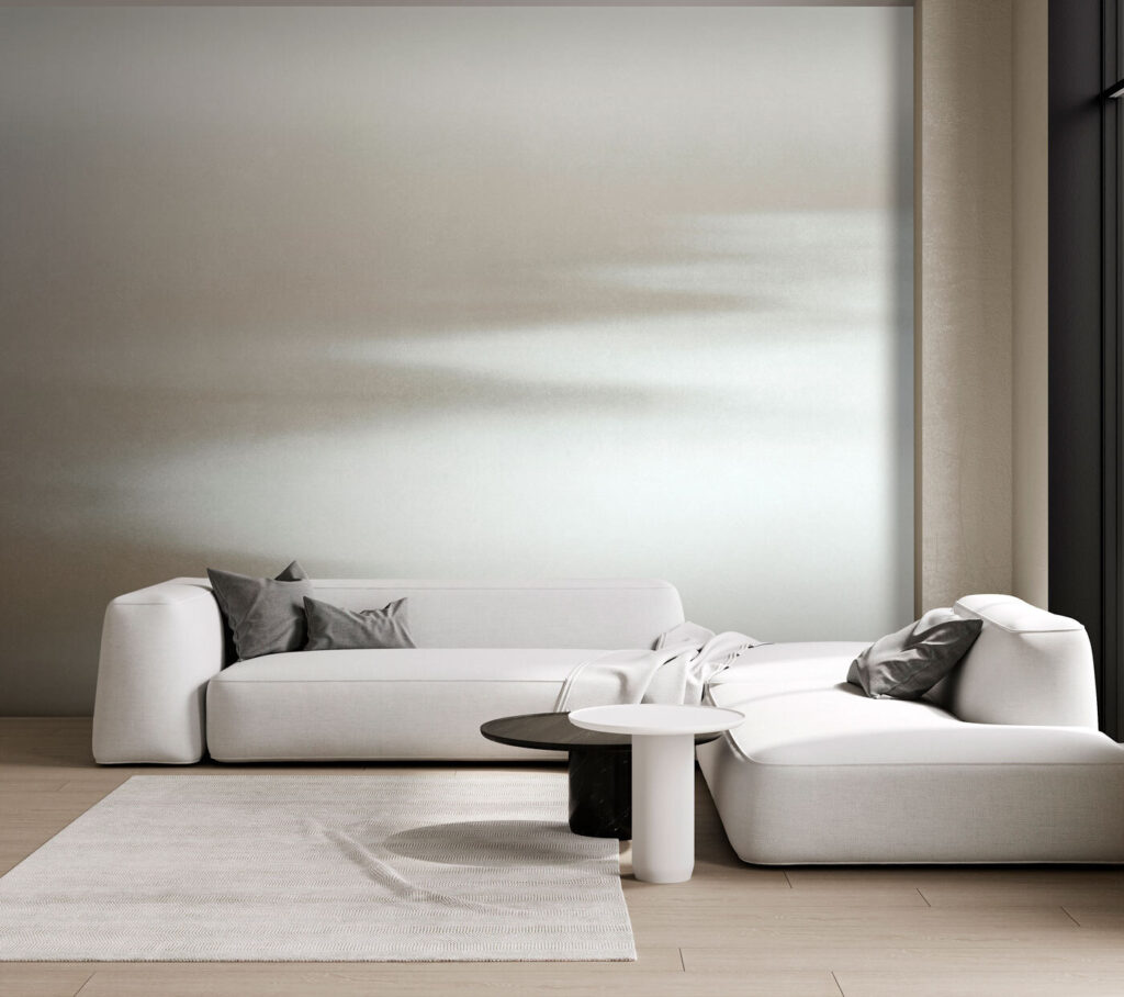 A white and grey background