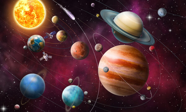 Planety i gwiazdy w kosmosie Planety i gwiazdy w kosmosie