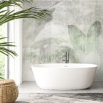 Fototapeta Miękkie liście w stonowanych odcieniach