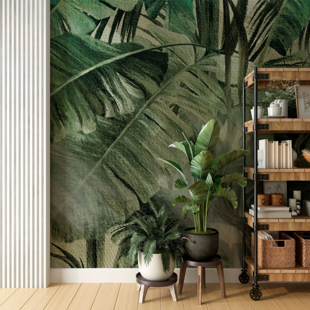 Lush foliage bathed in soft light Lush foliage bathed in soft light