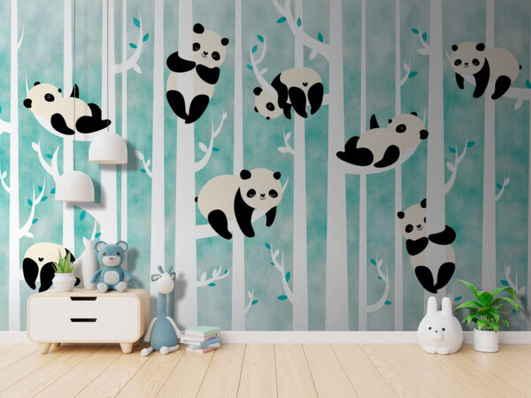 Pandy na drzewie Pandy na drzewie