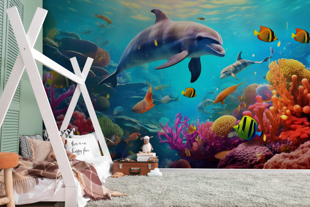 u94773pir1m 1024x683 - Delfin pływający w rafie koralowej - tegory