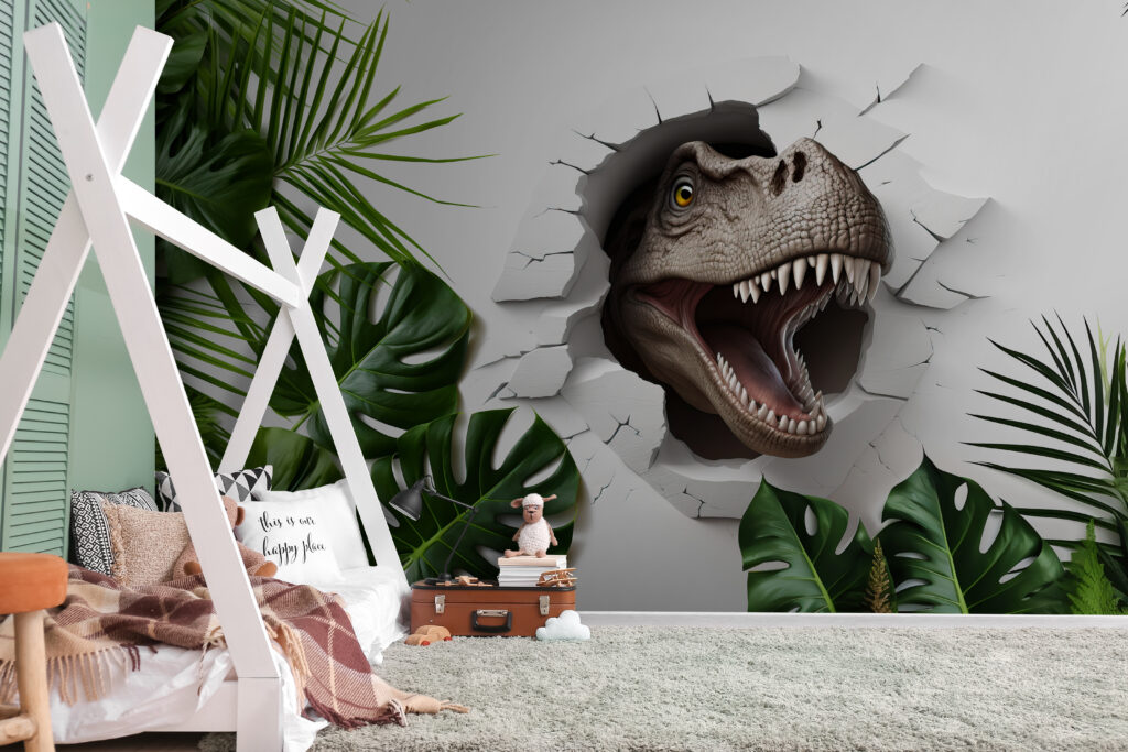 Głowa dinozaura wychodząca z dziury w ścianie u94772pir1m 1024x683 - Głowa dinozaura wychodząca z dziury w ścianie
