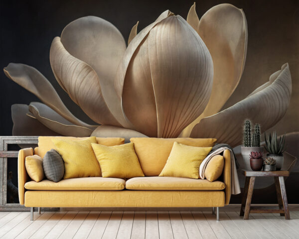 Wdzięczna magnolia w delikatnym świetle Fototapeta Wdzięczna magnolia w delikatnym świetle