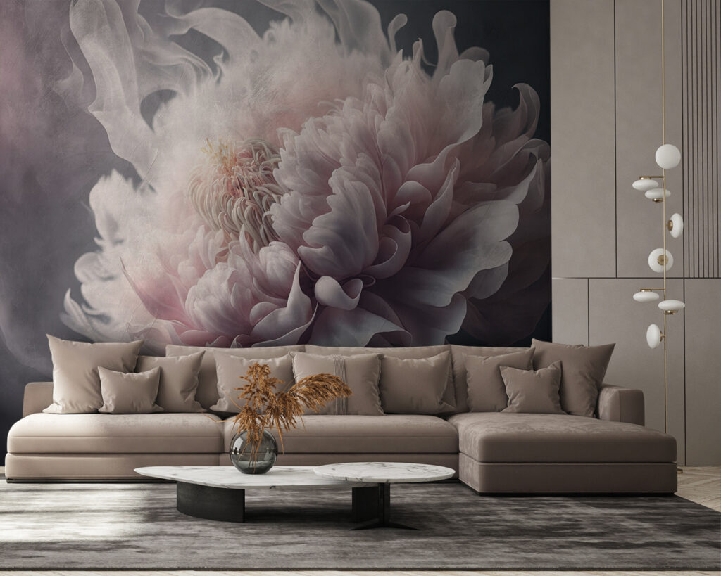Delicate petals in soft hues