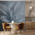 Fototapeta Biały kwiat z kwiatem na nim