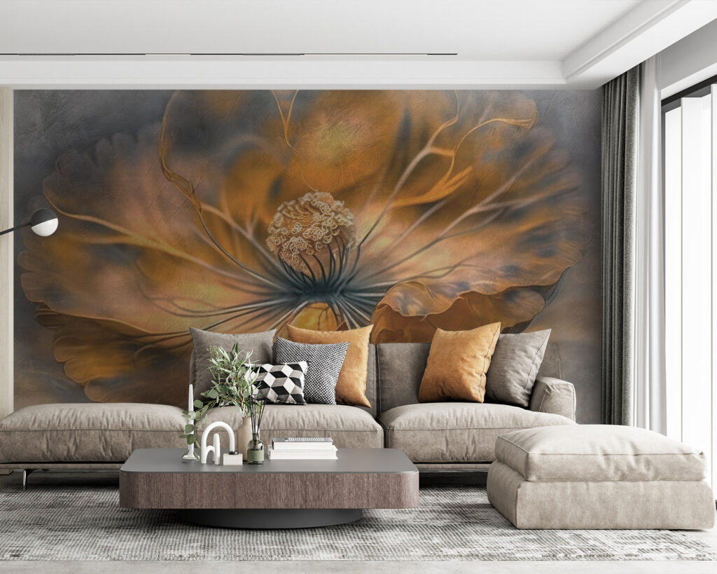 Delicate petals in warm hues Delicate petals in warm hues