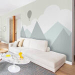 Fototapeta Balon na ogrzane powietrze na niebie