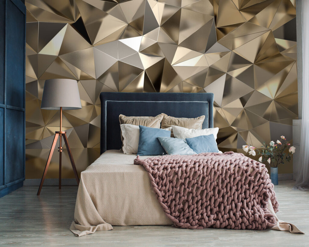 Textured geometric pattern in neutral tones