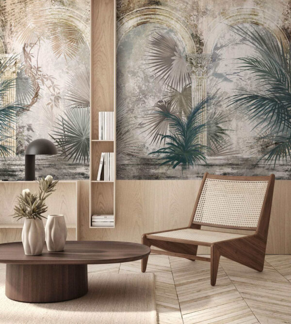 Malowanie palm i kolumn Malowanie palm i kolumn