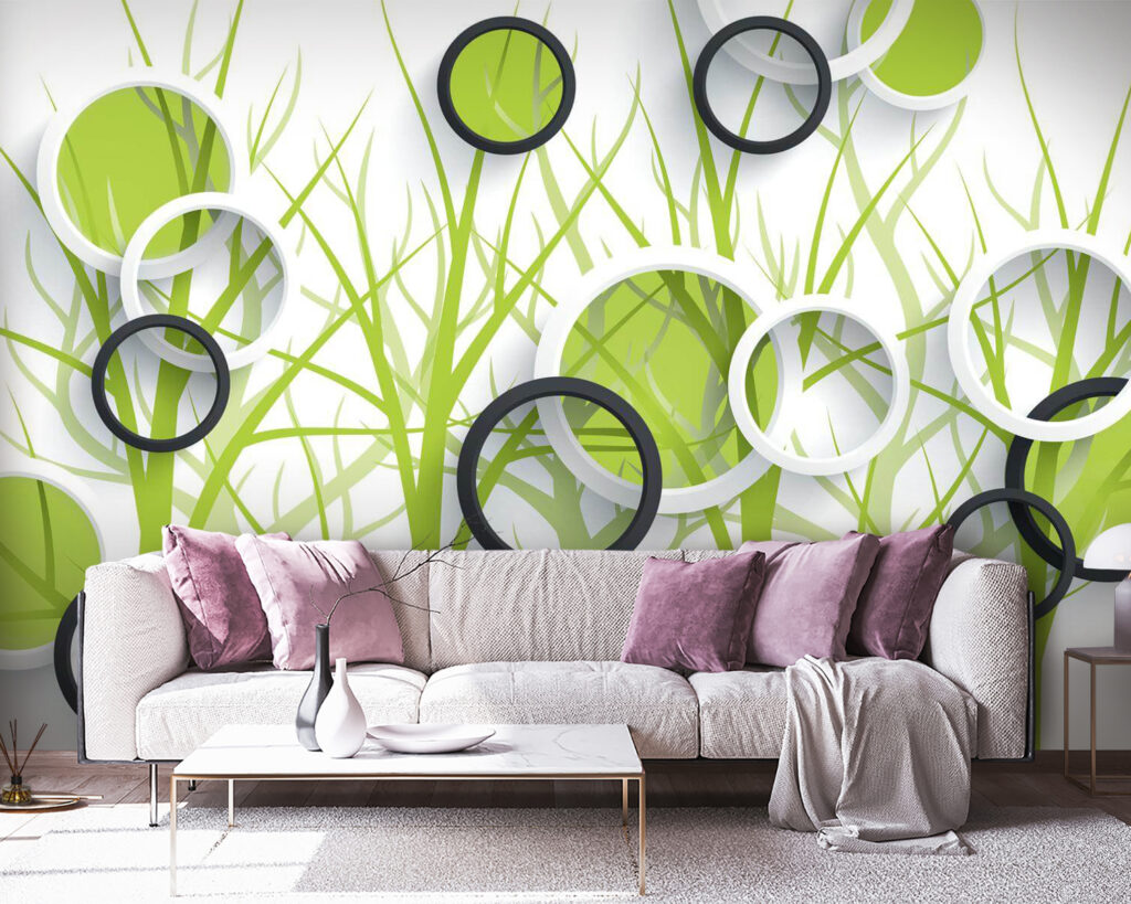 u78082pig38 1024x819 - Tapeta z okręgami i drzewami - tegory