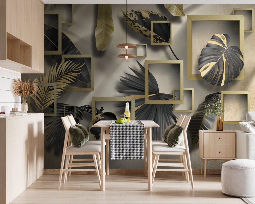 Luxurious foliage in elegant frames