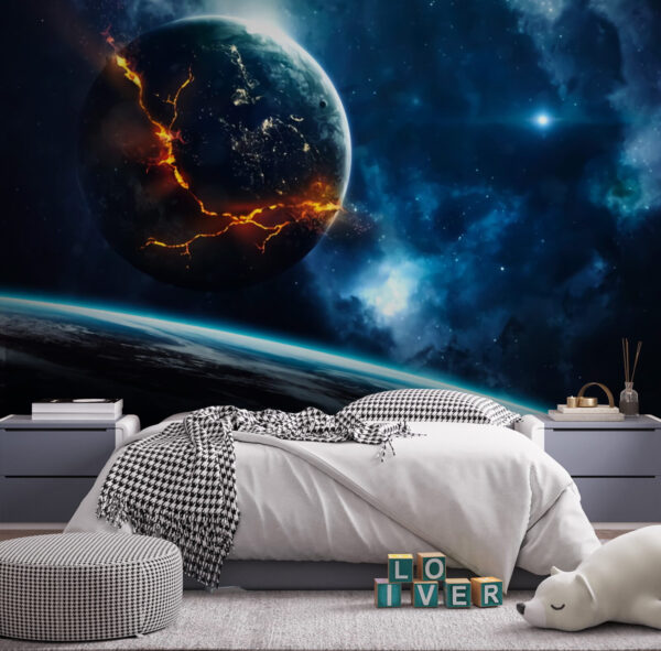 Planeta z pęknięciem w ziemi Planeta z pęknięciem w ziemi