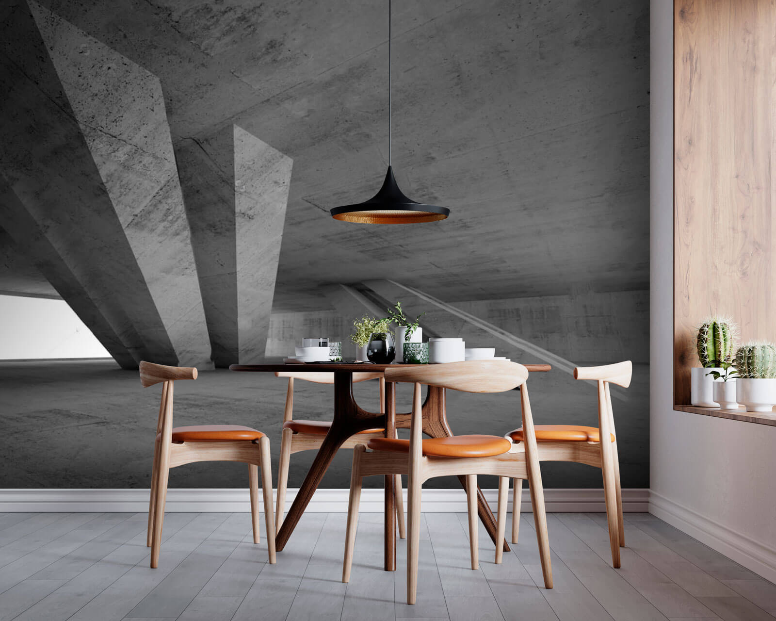 u72303pig1m - Betonowe pomieszczenie z kolumnami - tegory