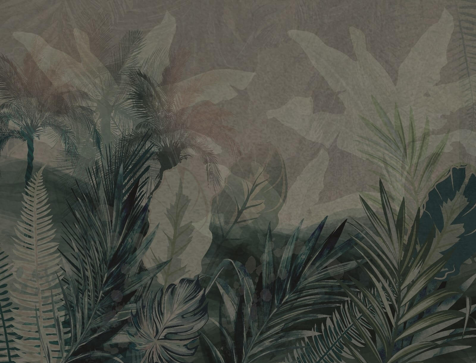 u71423p - Grupa liści na szarym tle - tegory