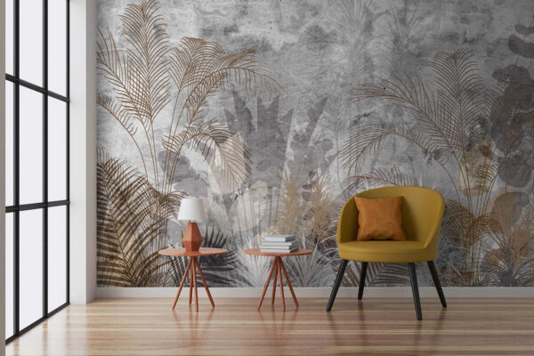 Eleganckie botaniczne wzory w odcieniach. Eleganckie botaniczne wzory w odcieniach.