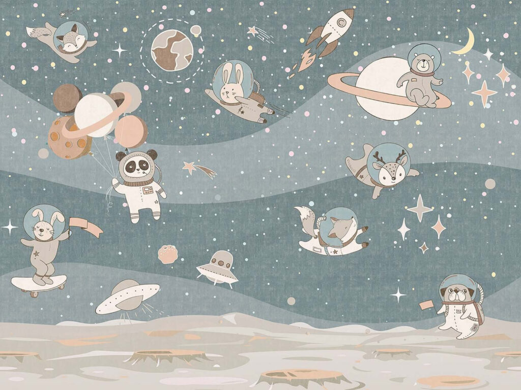 Kreskówkowa scena kosmiczna z planetami i gwiazdami u62416p 1024x768 - Kreskówkowa scena kosmiczna z planetami i gwiazdami