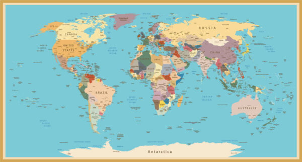 Map of the world