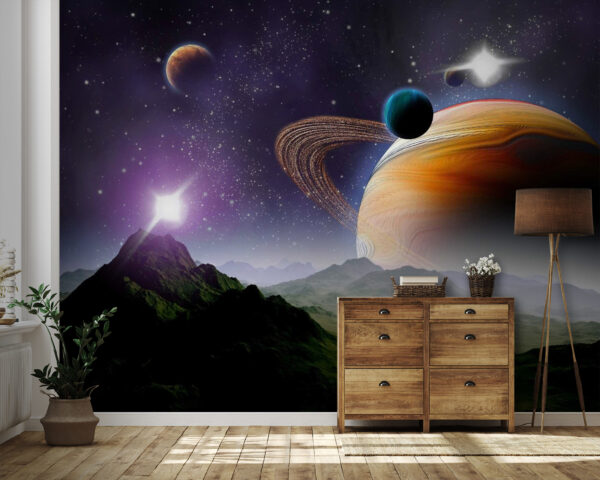 Planety i gwiazdy w kosmosie Planety i gwiazdy w kosmosie