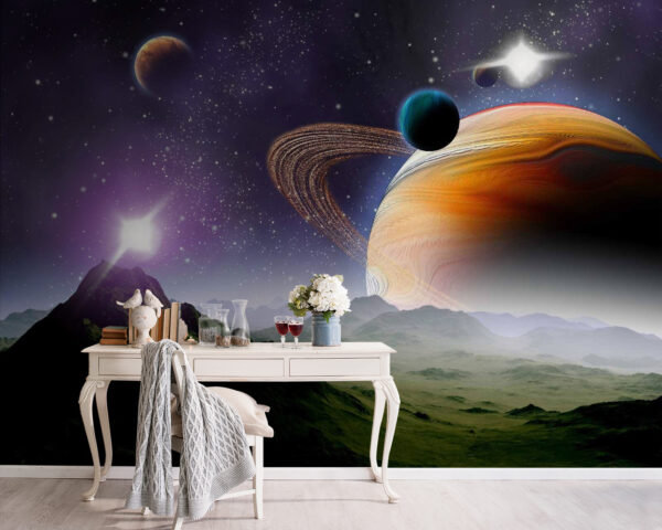 Planety i gwiazdy w kosmosie Planety i gwiazdy w kosmosie