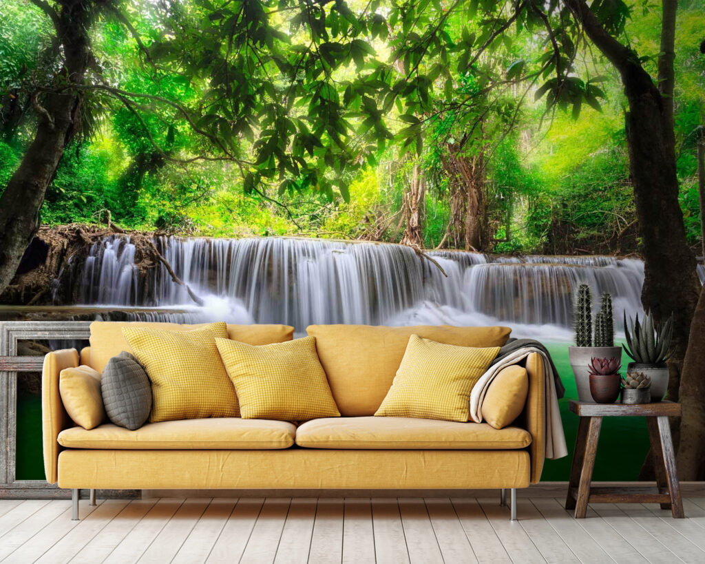 u53889pig36 1024x819 - Wodospad w lesie - tegory