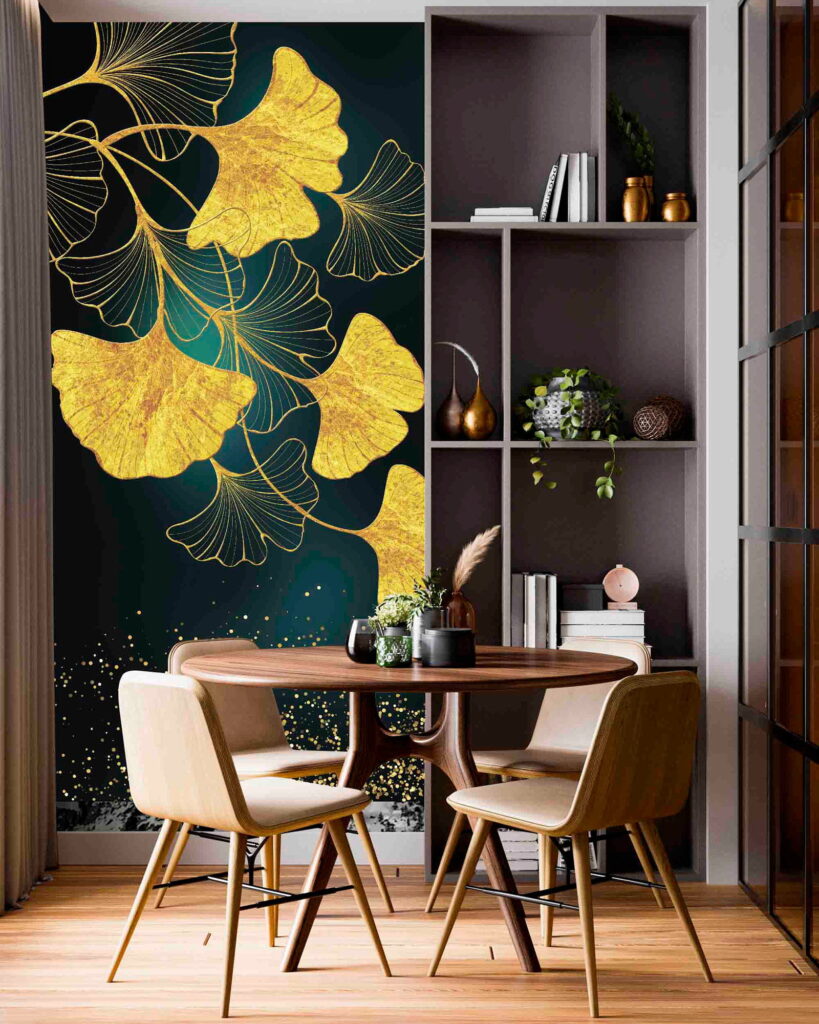 u39199pik1 819x1024 - Liście miłorzębu i ptaki w elegancji - tegory