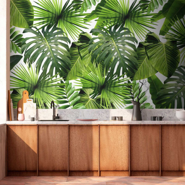Group of green leaves