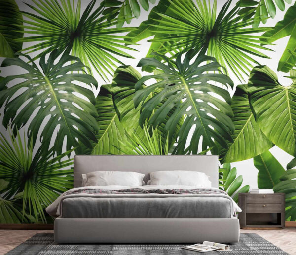 Group of green leaves