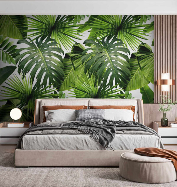 Group of green leaves