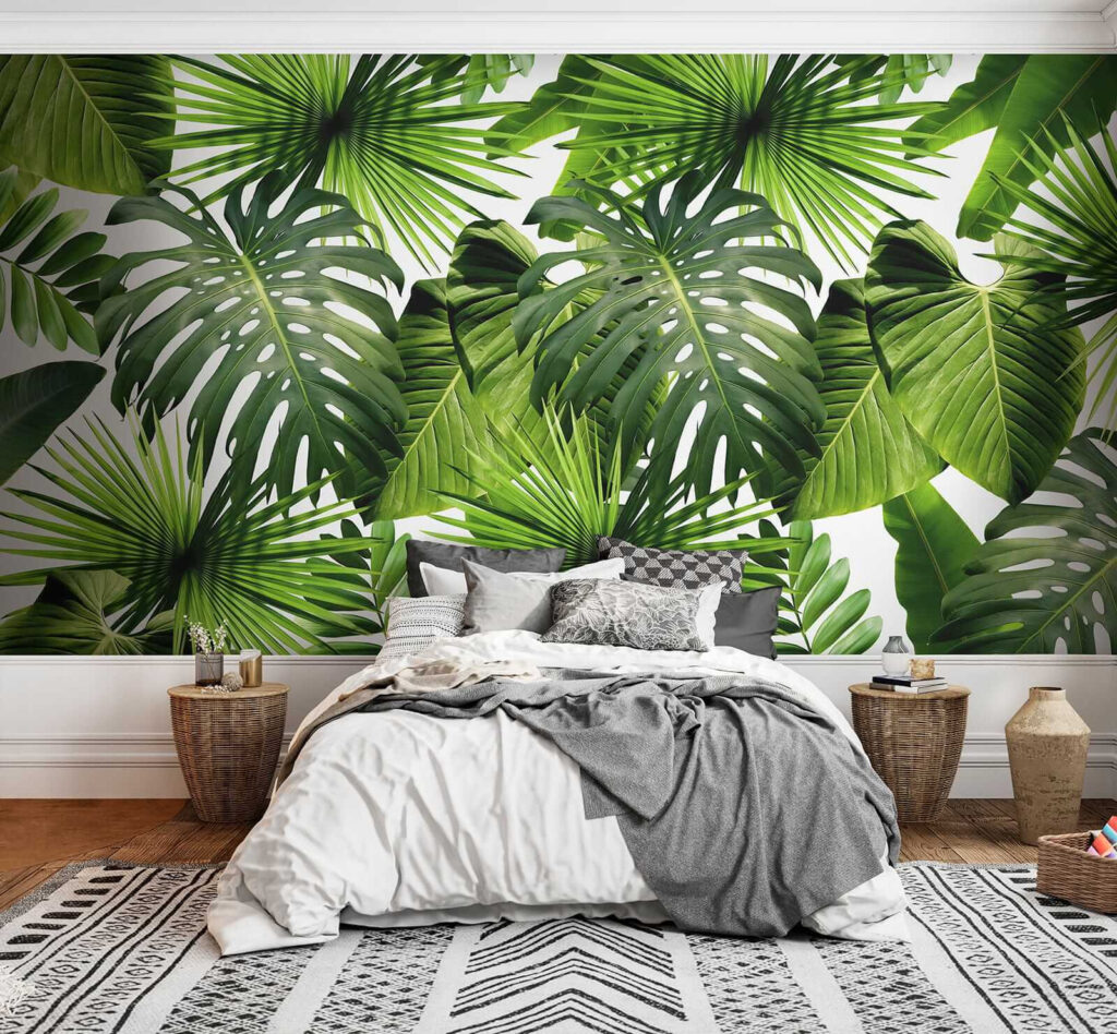 Group of green leaves