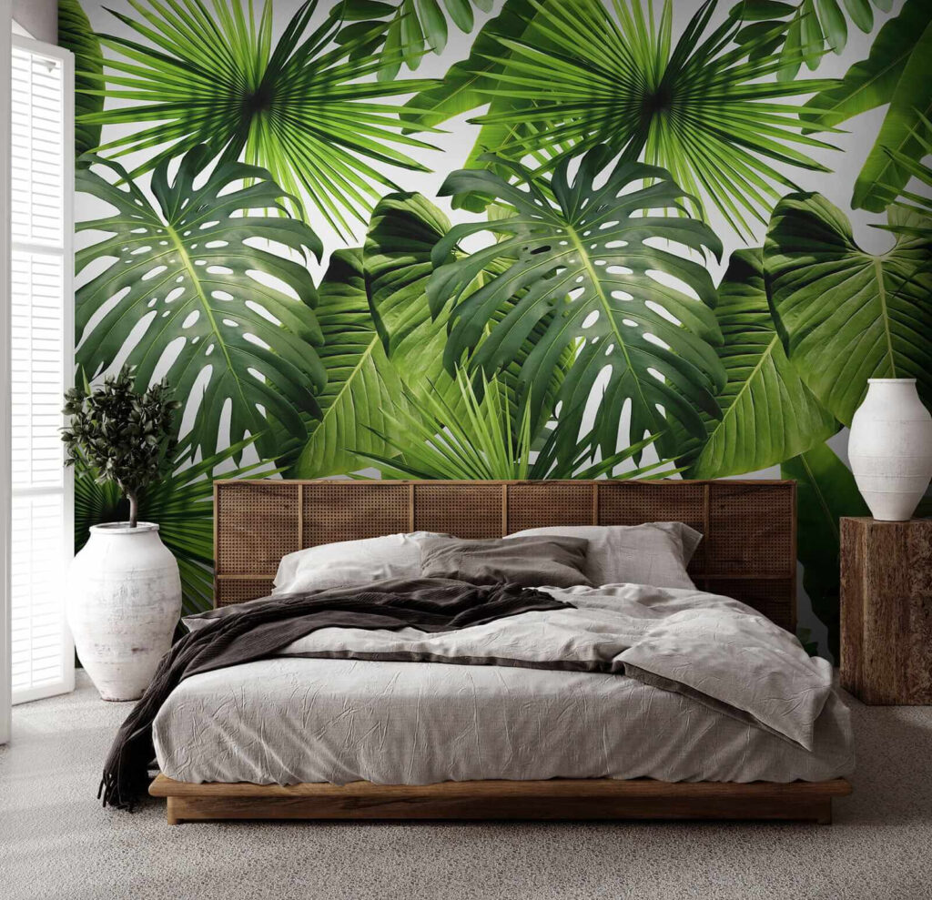 Group of green leaves