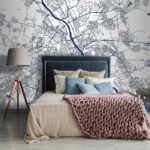 Fototapeta Mapa miasta