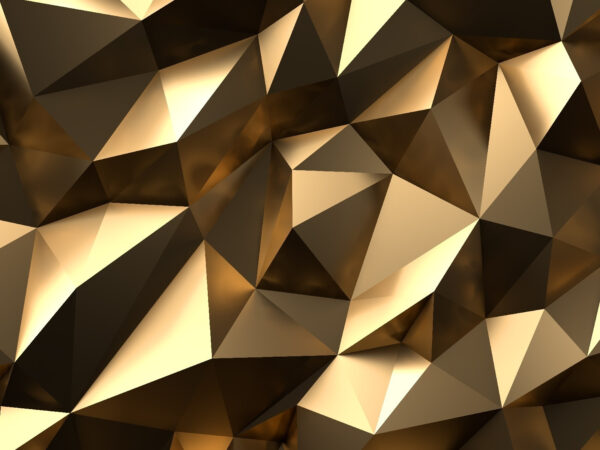 Połyskująca geometryczna abstrakcja w brązach Połyskująca geometryczna abstrakcja w brązach
