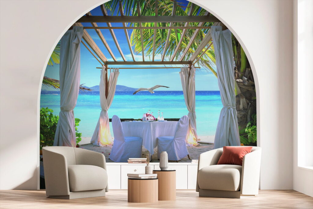 u13799pig1 1024x683 - Stół ustawiony na plaży - tegory