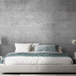 Fototapeta Szara betonowa powierzchnia z małymi plamkami