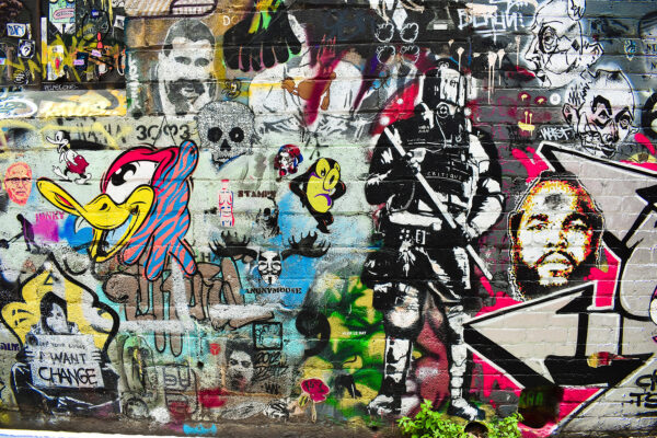 Ściana z graffiti Ściana z graffiti