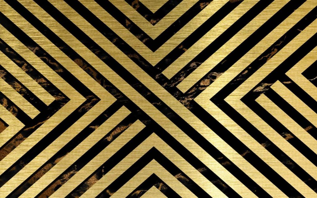 Dynamiczne geometryczne linie w kontraście Dynamiczne geometryczne linie w kontraście