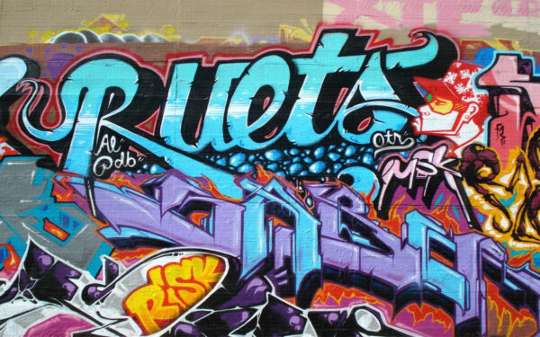 Ściana z graffiti Ściana z graffiti