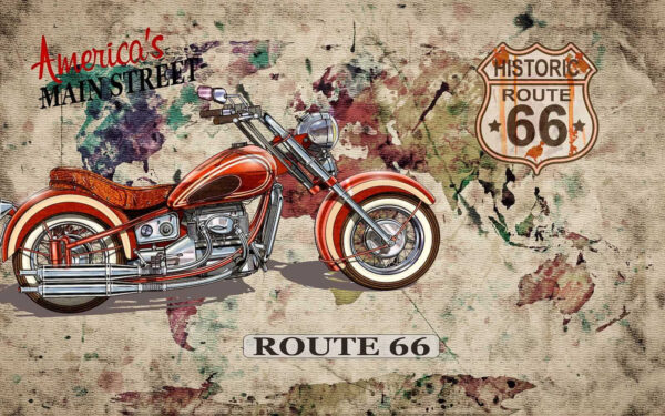 Motocykl na mapie Motocykl na mapie