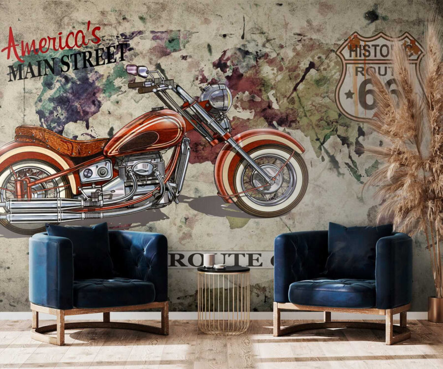 Motocykl na mapie Motocykl na mapie