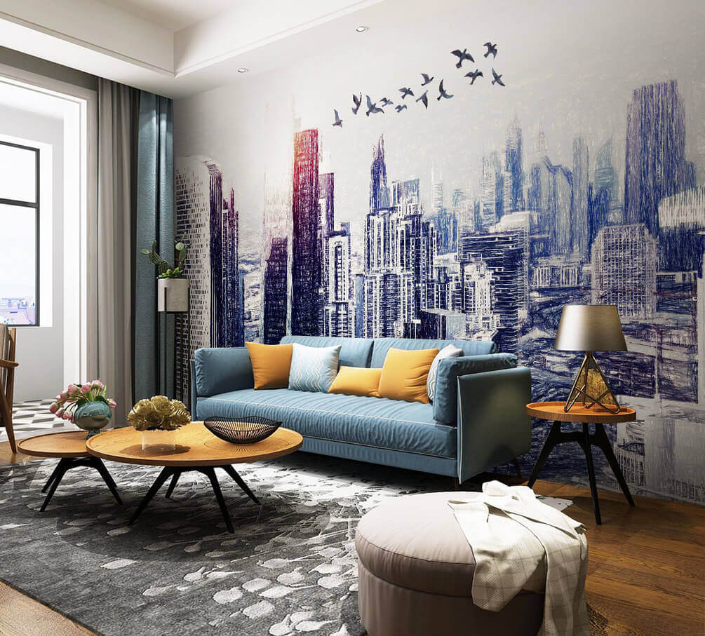 u29199pig1m - Ptaki przelatujące nad miastem - tegory