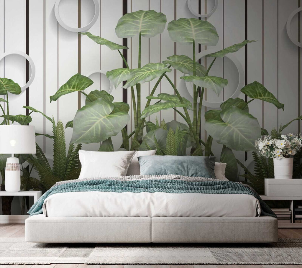 Plant with green leaves