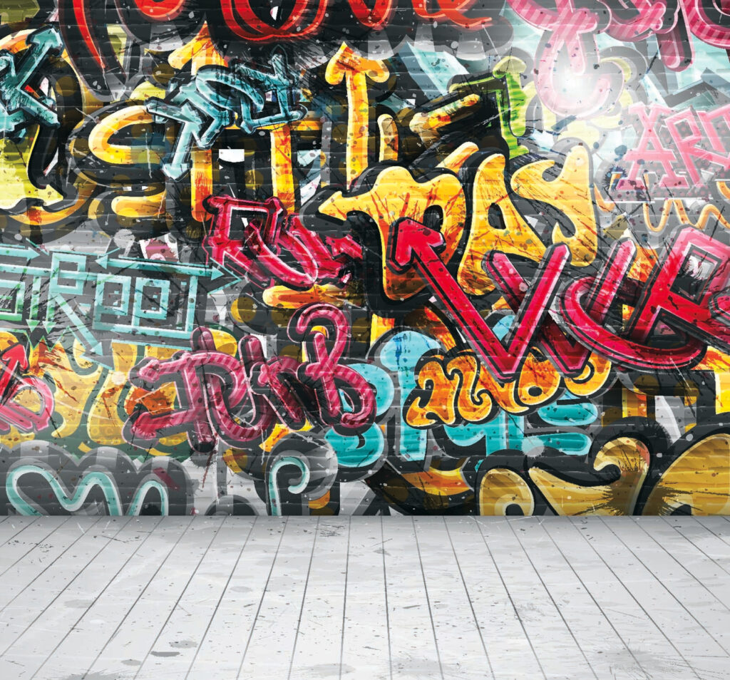 Ściana z graffiti Ściana z graffiti