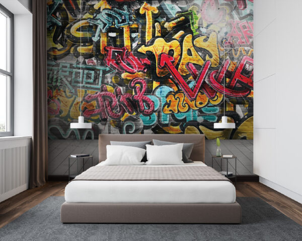 Ściana z graffiti Ściana z graffiti