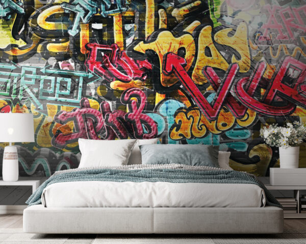 Ściana z graffiti Ściana z graffiti