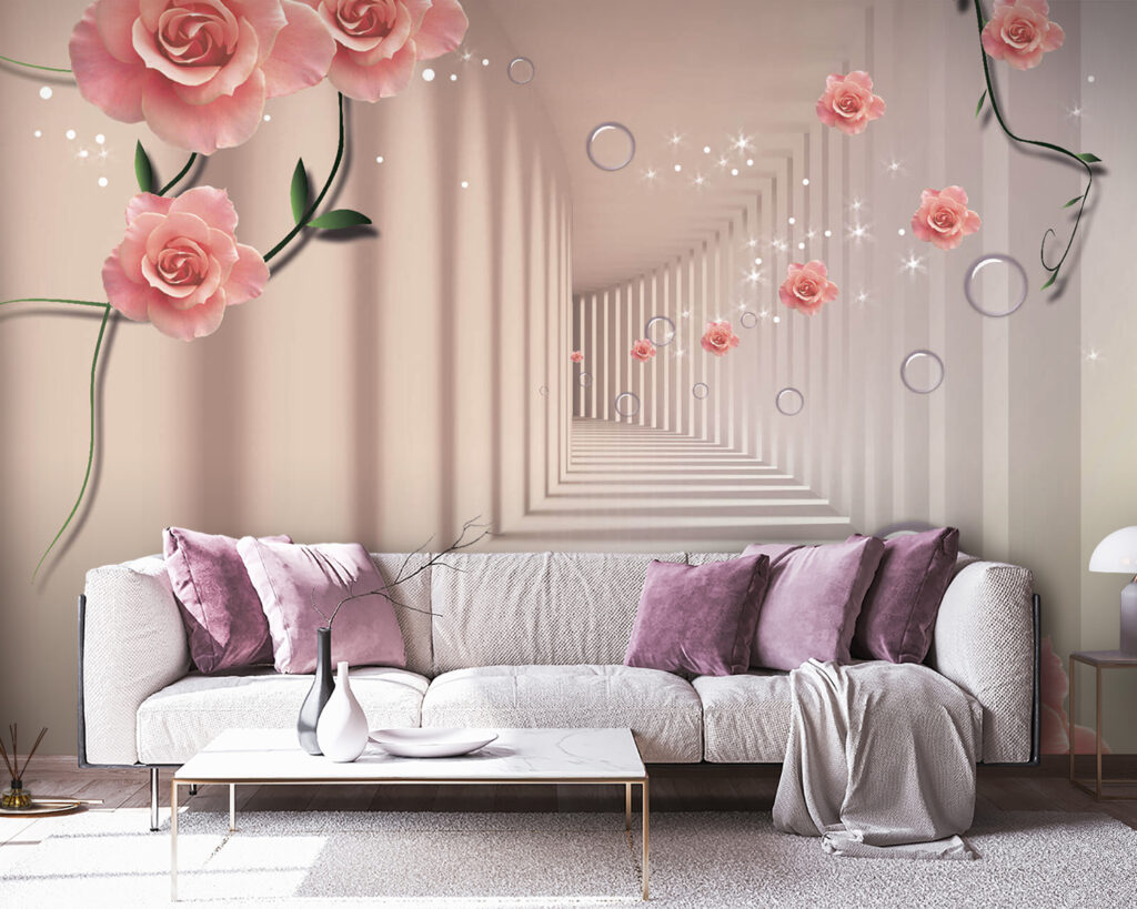 u60194v3pig38 1024x819 - Tapeta z różowymi różami i białymi schodami - tegory