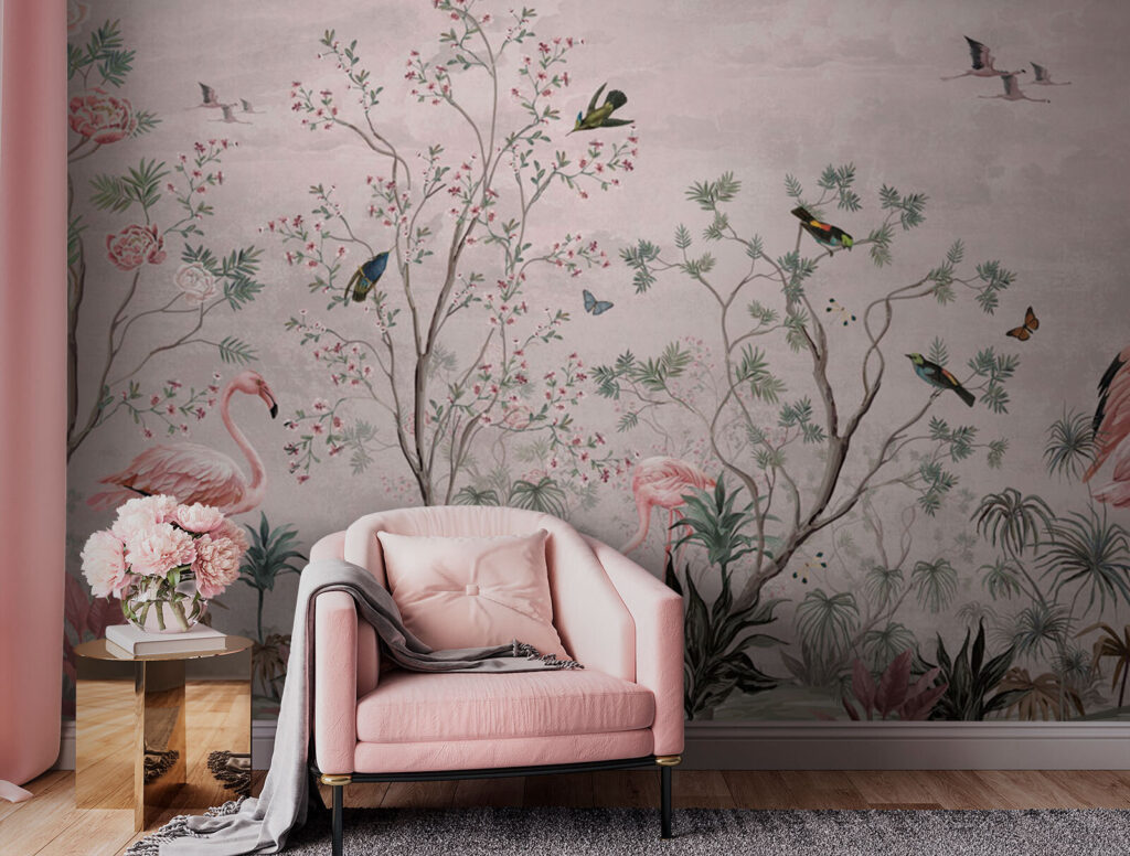 u73559pih1 1024x776 - Tapeta z ptakami i roślinami - tegory