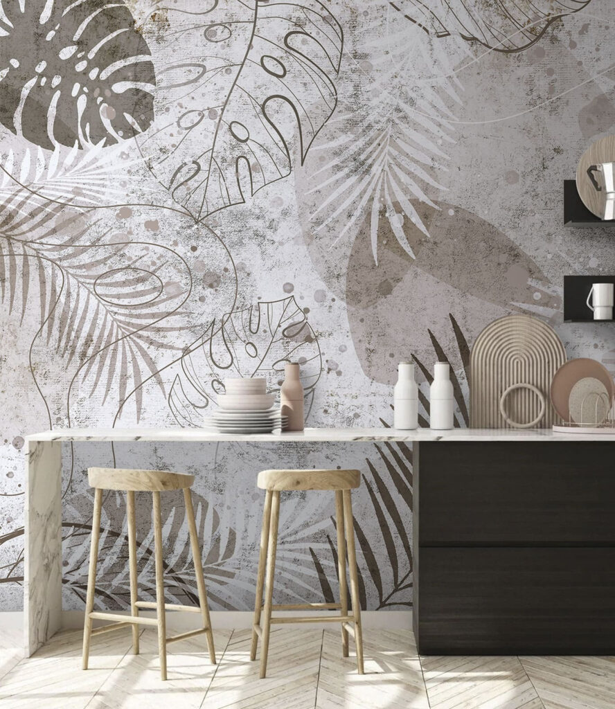 u73584piq1 888x1024 - Eleganckie botaniczne wzory w neutralnych odcieniach