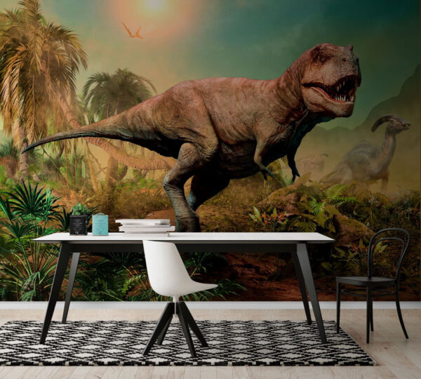 Dinozaur w dżungli Dinozaur w dżungli