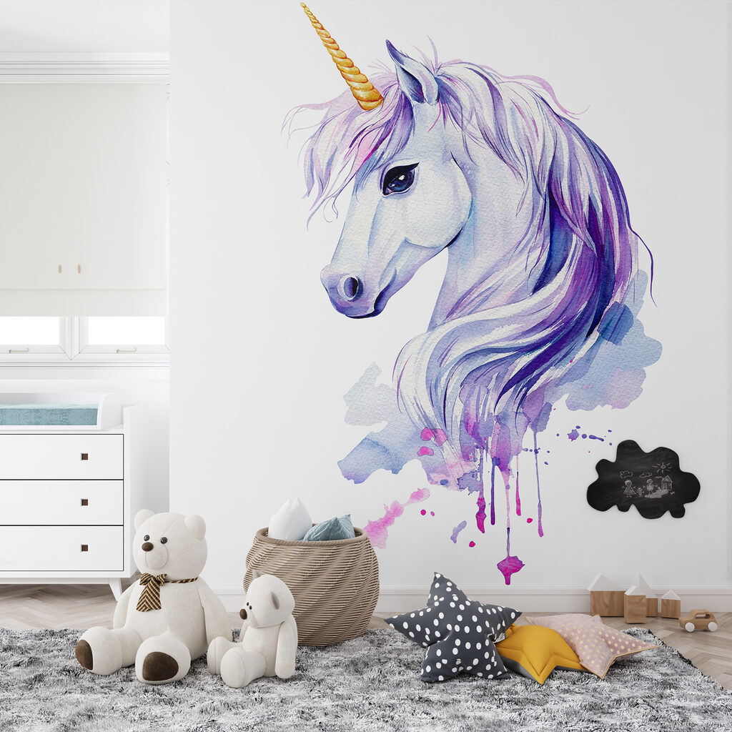 A watercolor of a unicorn A watercolor of a unicorn